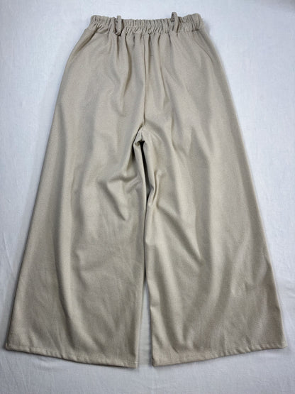 WEITE HOSE FEIN KARIERT BEIGE XUNA