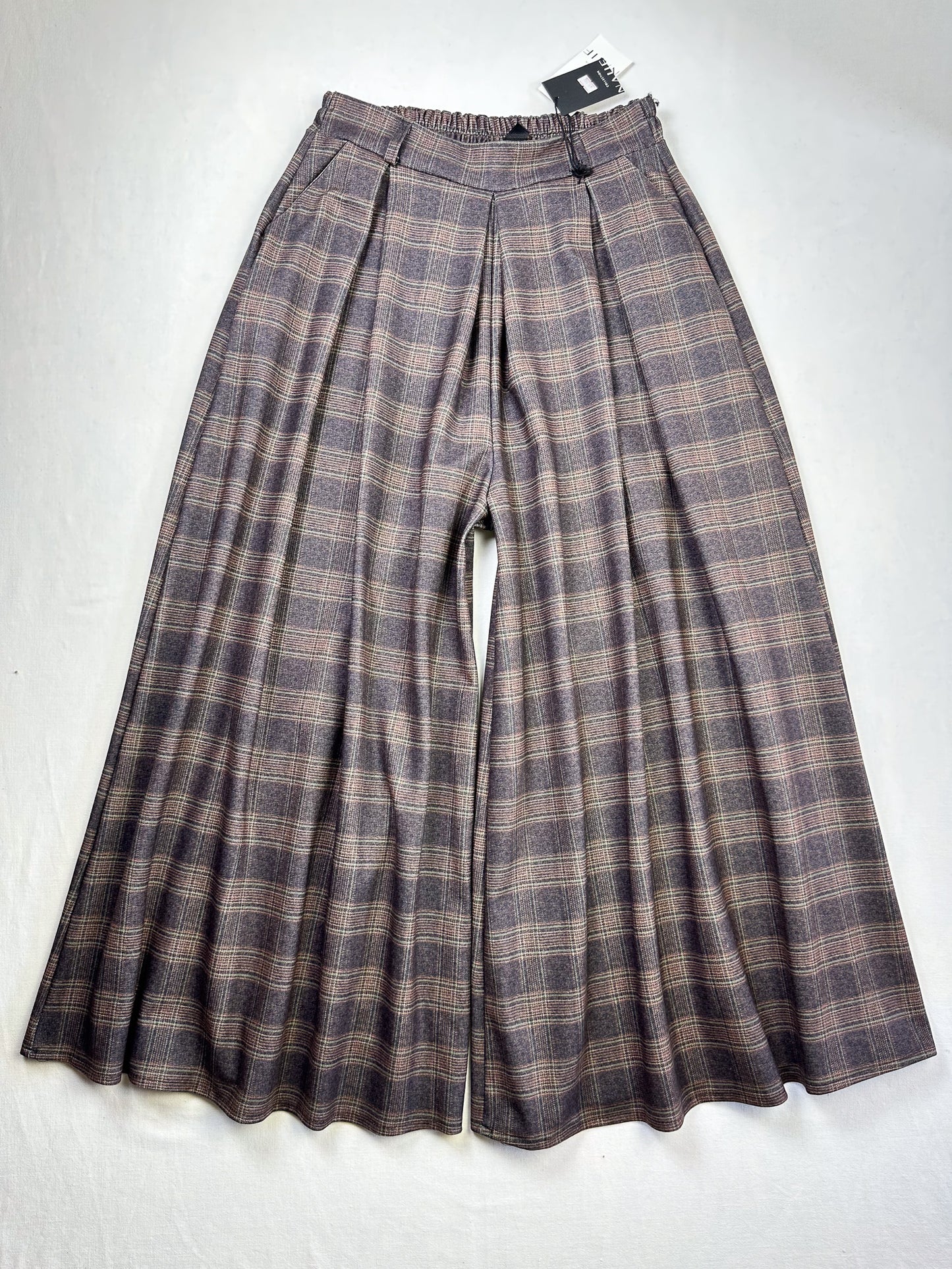 PALAZZO HOSE EXTRA WEITES BEIN kariert