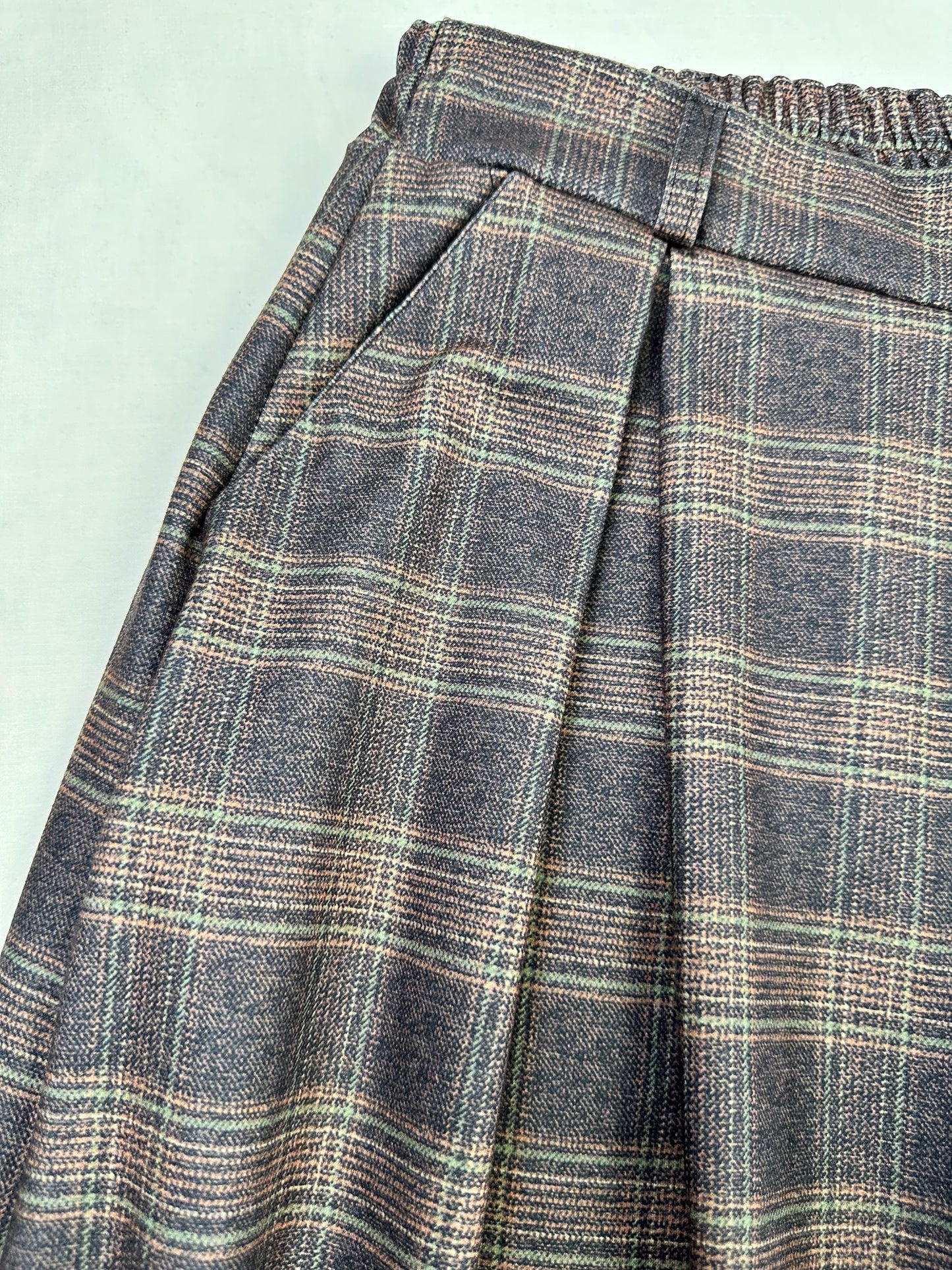 PALAZZO HOSE EXTRA WEITES BEIN kariert