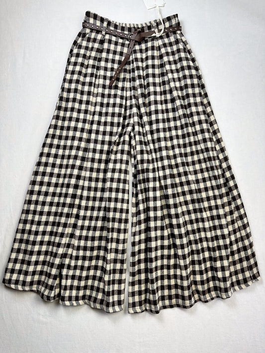 EXTRA WEITE HOSE KAROS BRAUN