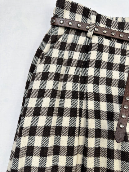 EXTRA WEITE HOSE KAROS BRAUN