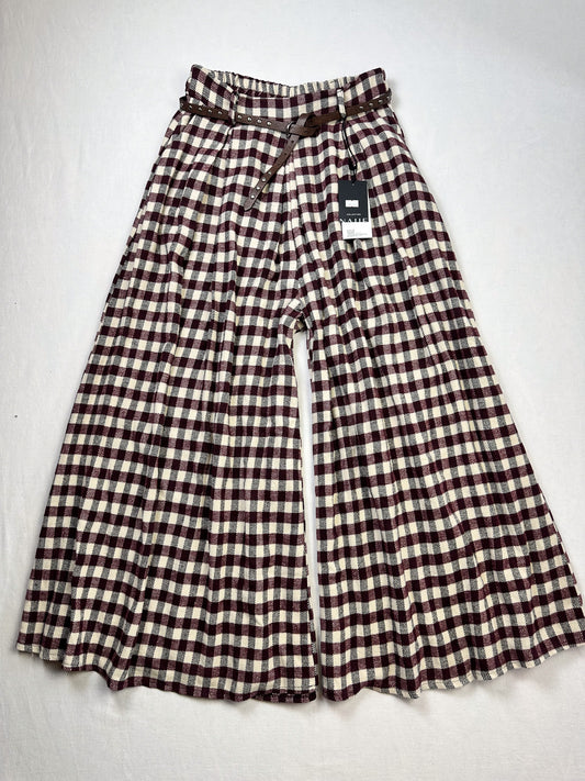 EXTRA WEITE HOSE KAROS WEINROT