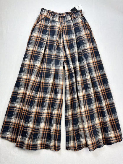 NAIIF WEITE HOSE KAROS BLAU ORANGE