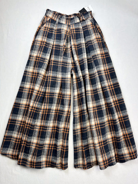 NAIIF WEITE HOSE KAROS BLAU ORANGE