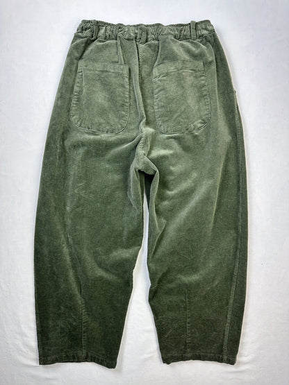 BARREL FEINCORD HOSE KHAKI