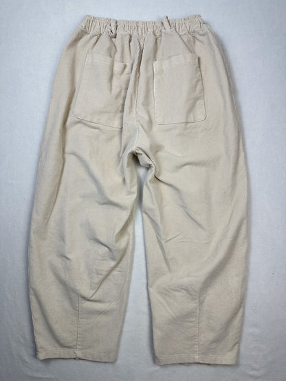 BARREL FEINCORD HOSE BEIGE