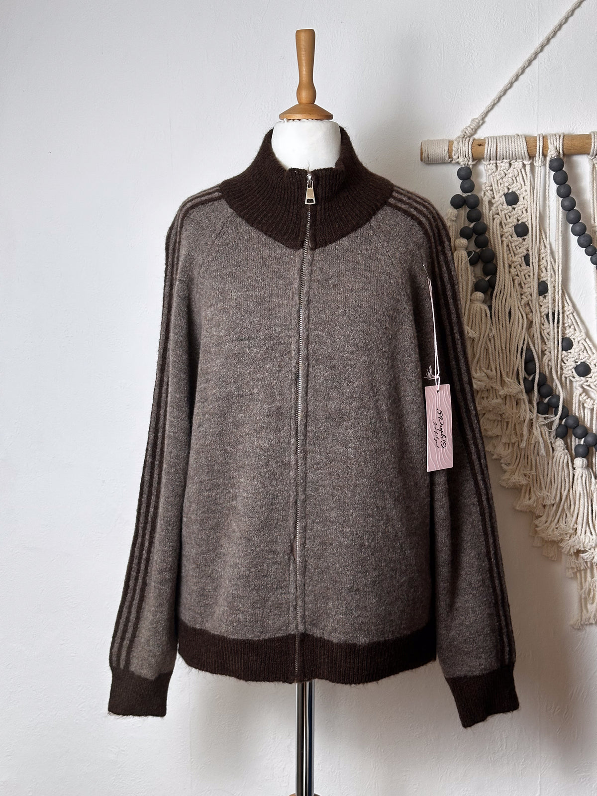 Strickjacke mit Streifen LEO