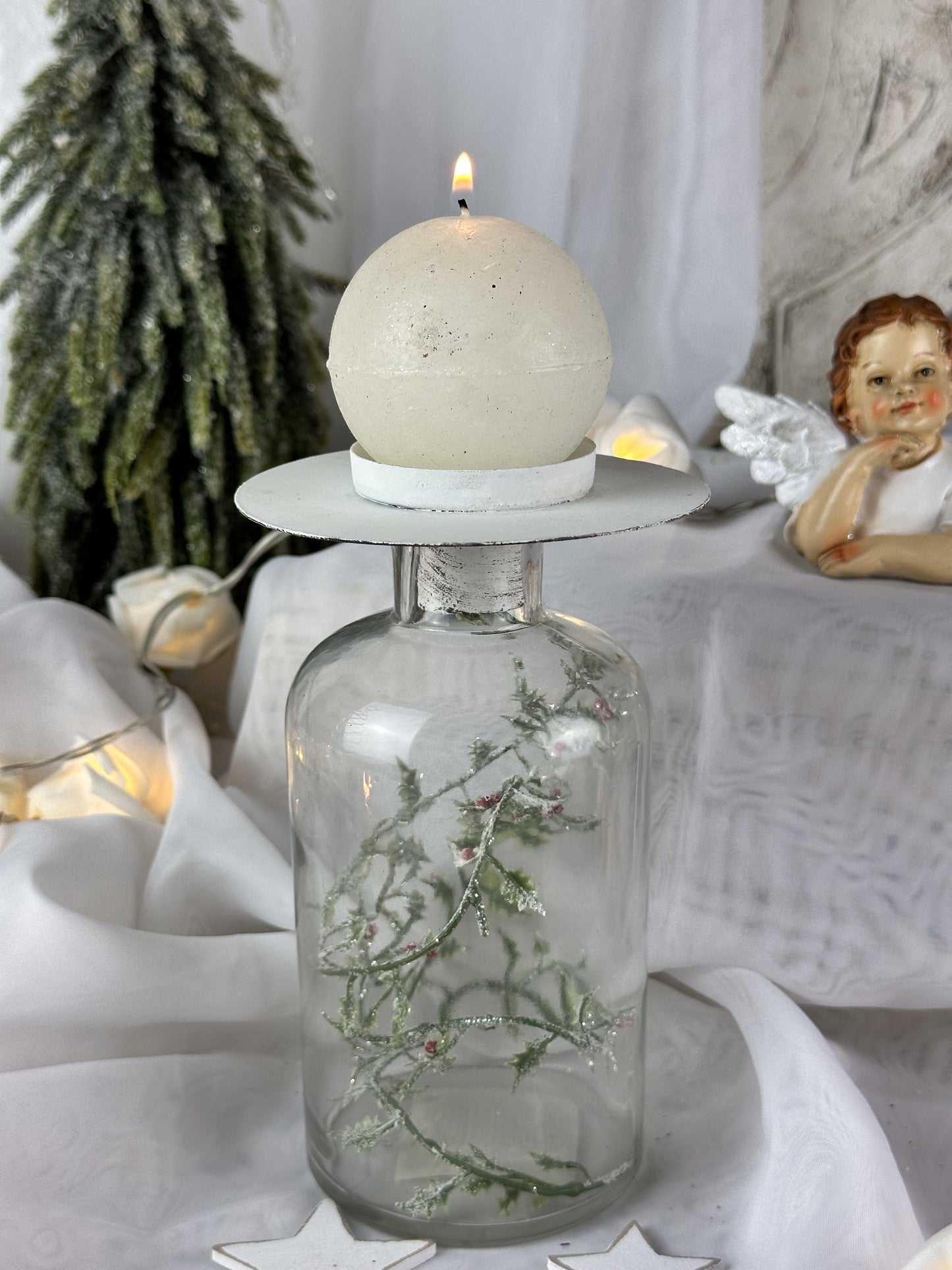 FLASCHENAUFSATZ FÜR KERZEN