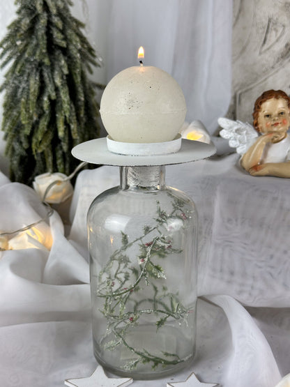 FLASCHENAUFSATZ FÜR KERZEN