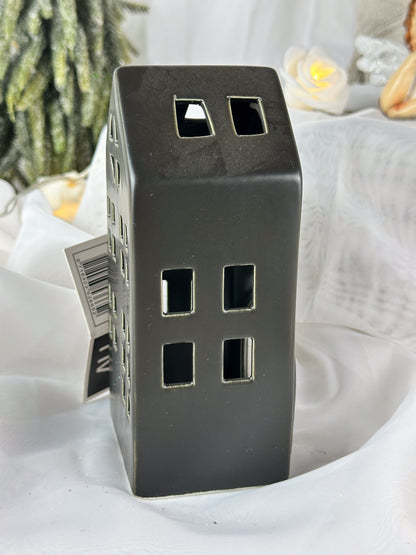 TEELICHTHALTER HAUS SCHWARZ