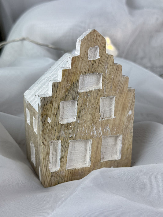 AMSTERDAMER HAUS AUS HOLZ KLEIN VER. 2