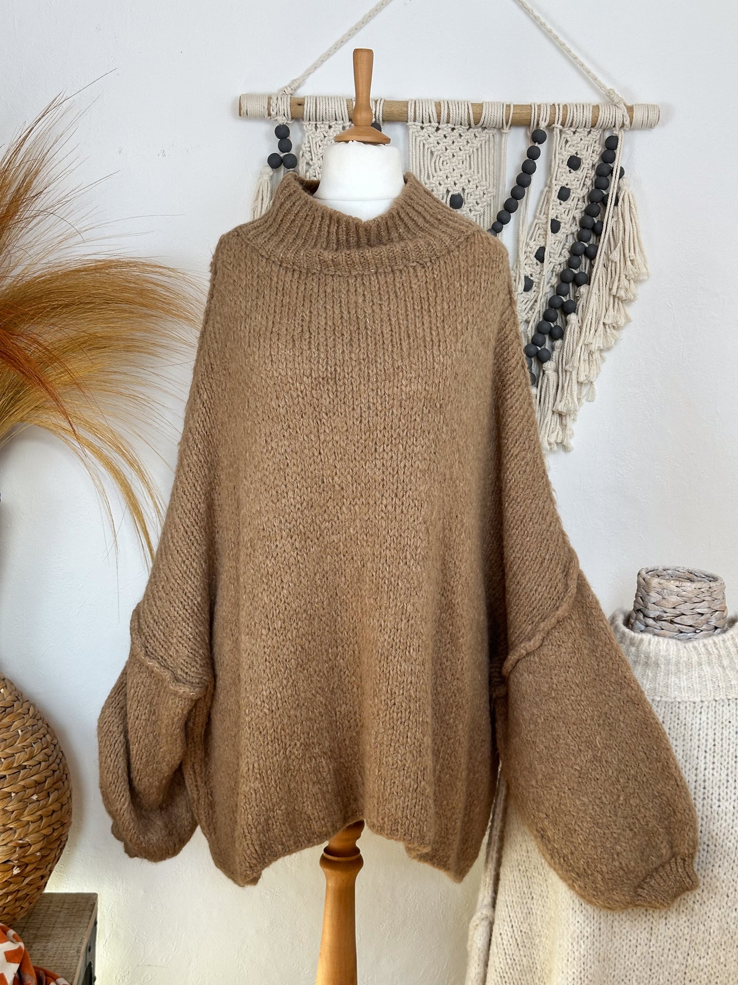 OVERSIZE KUSCHEL PULLOVER ALINA