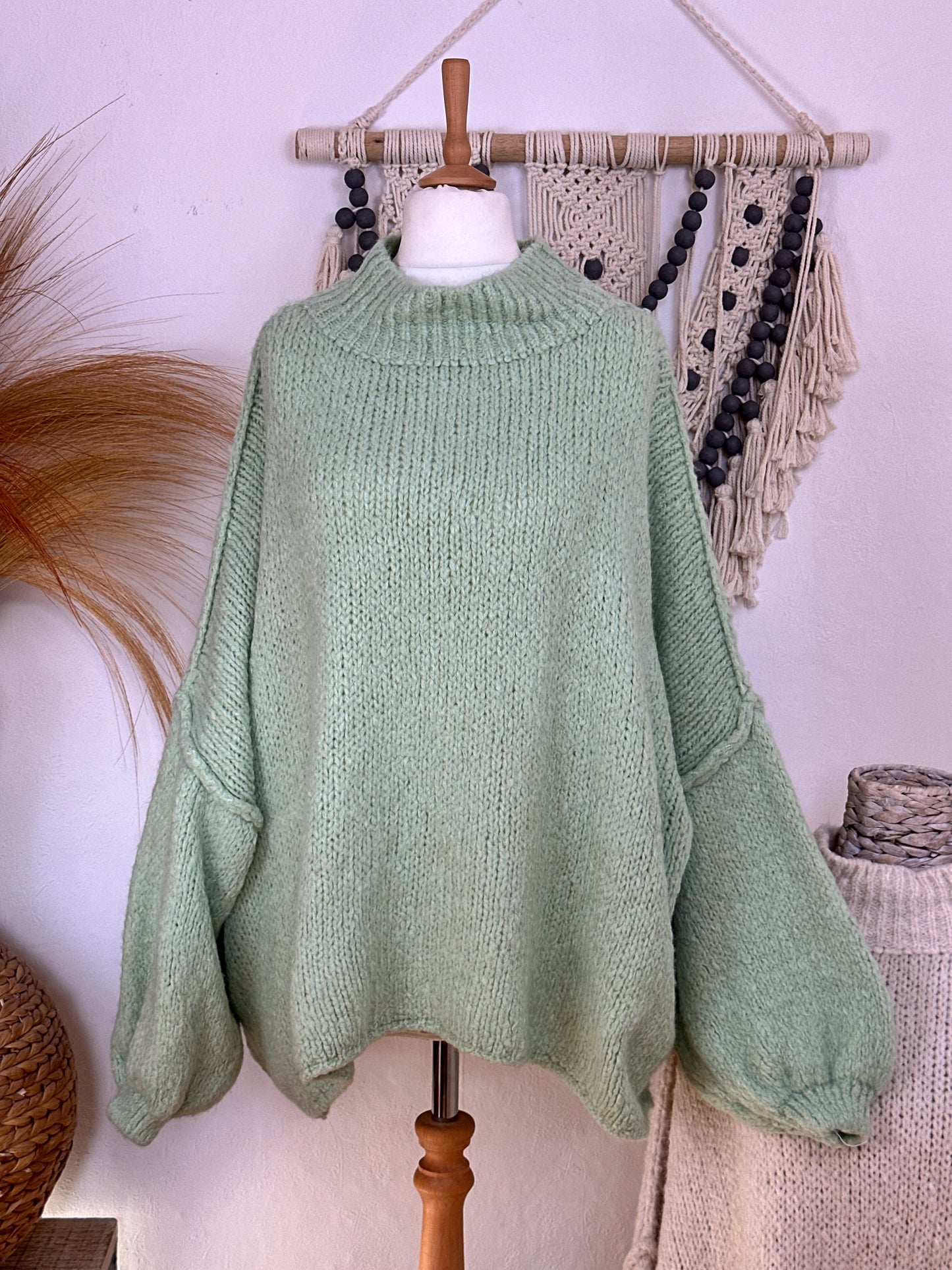 OVERSIZE KUSCHEL PULLOVER ALINA