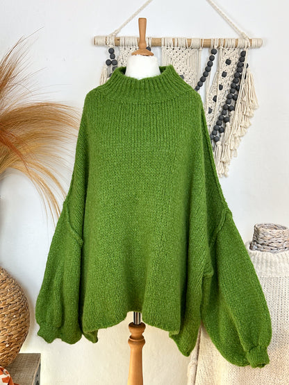 OVERSIZE KUSCHEL PULLOVER ALINA