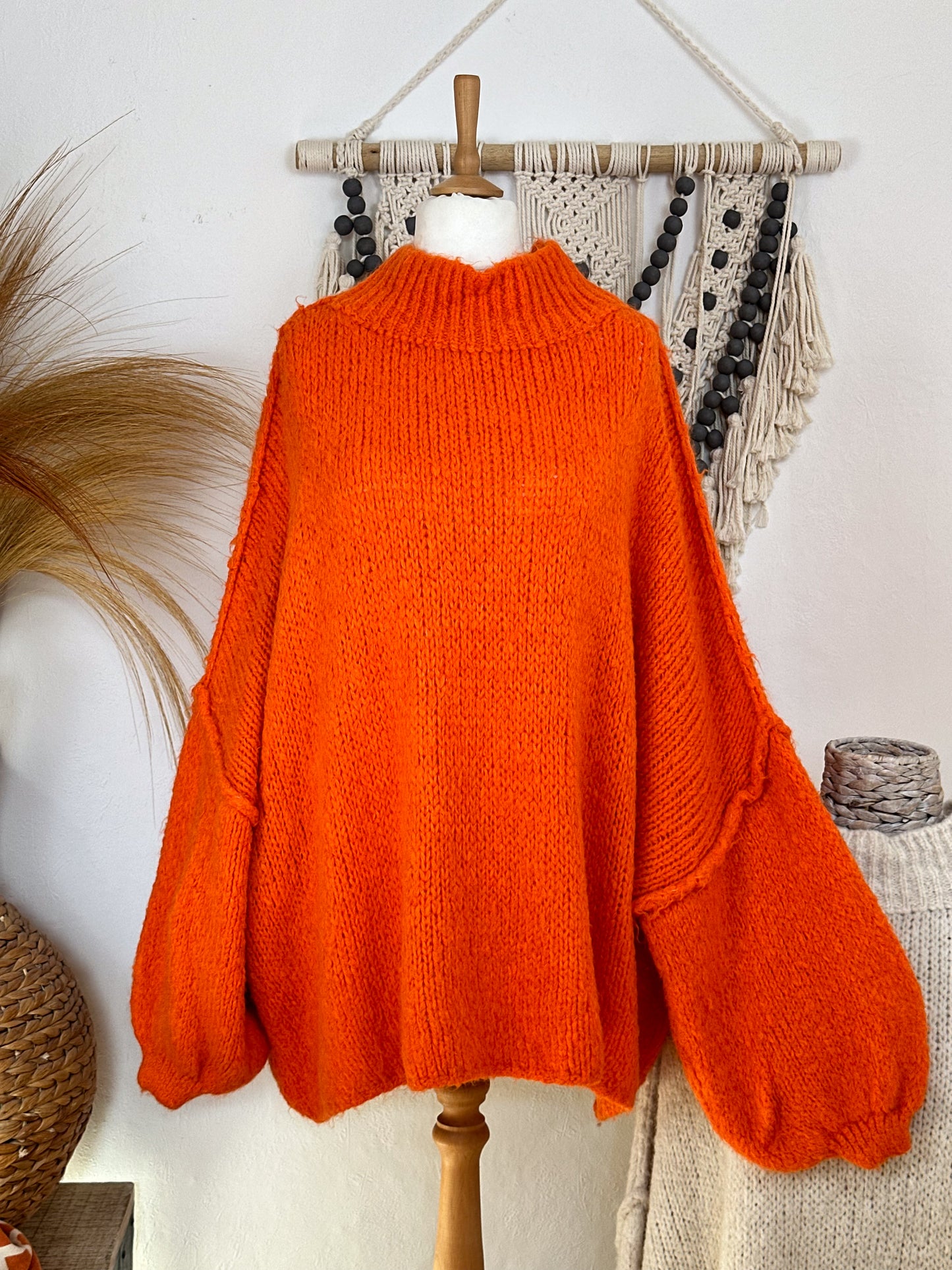 OVERSIZE KUSCHEL PULLOVER ALINA