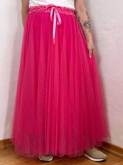 TÜLLROCK MAXI LANG TUTU PINK