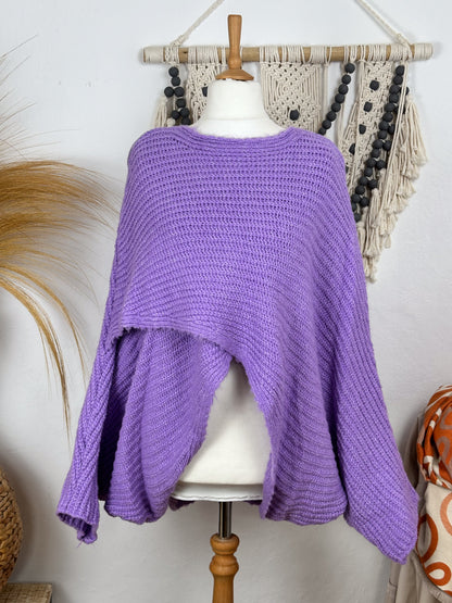 CM PONCHO-PULLOVER JUSITNE