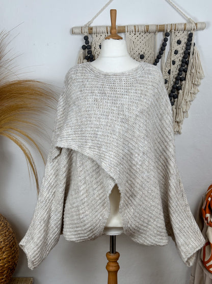 CM PONCHO-PULLOVER JUSITNE