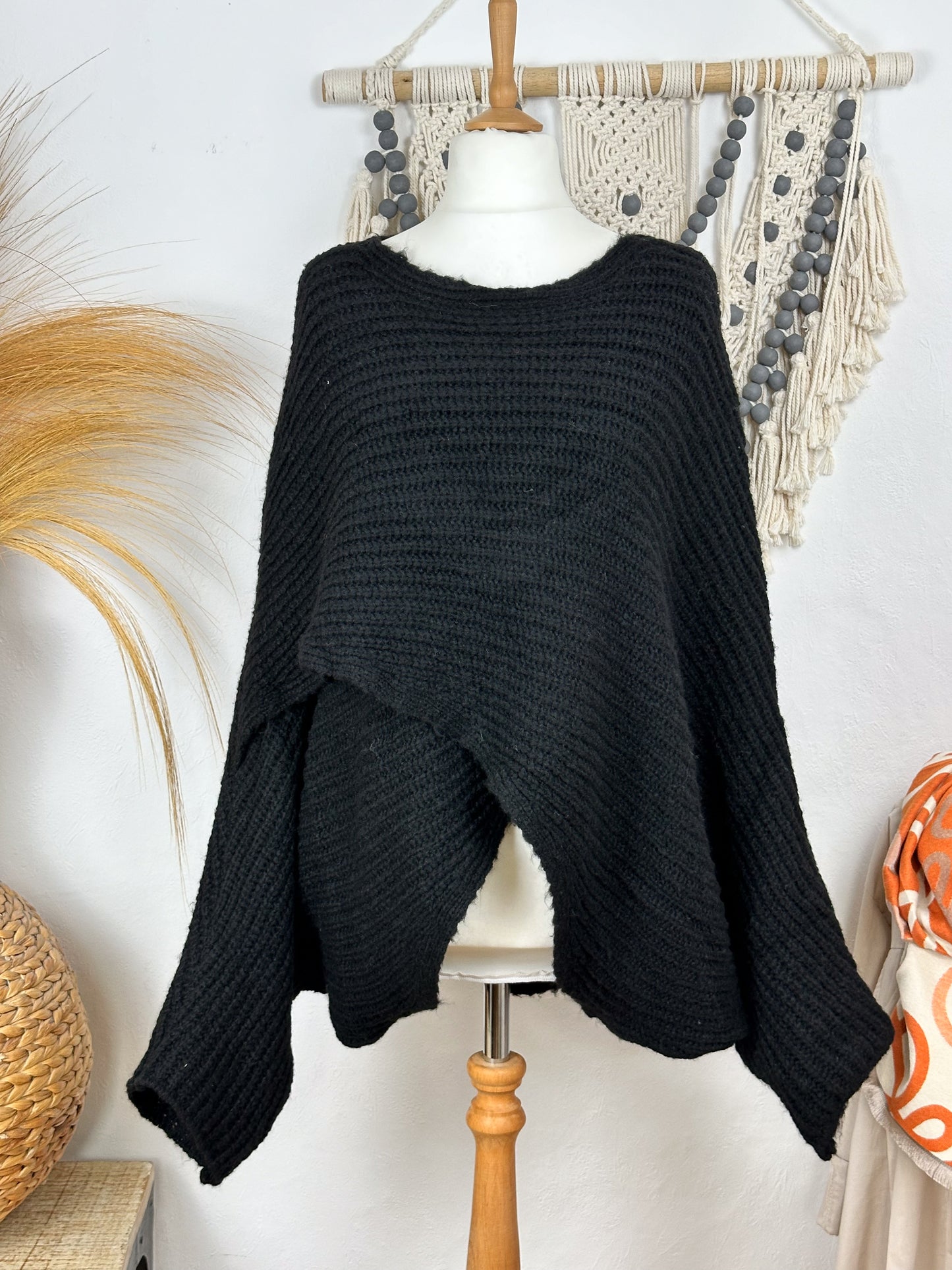 CM PONCHO-PULLOVER JUSITNE