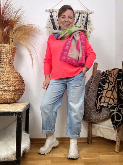 ALPAKA BASIC PULLOVER V-AUSSCHNITT