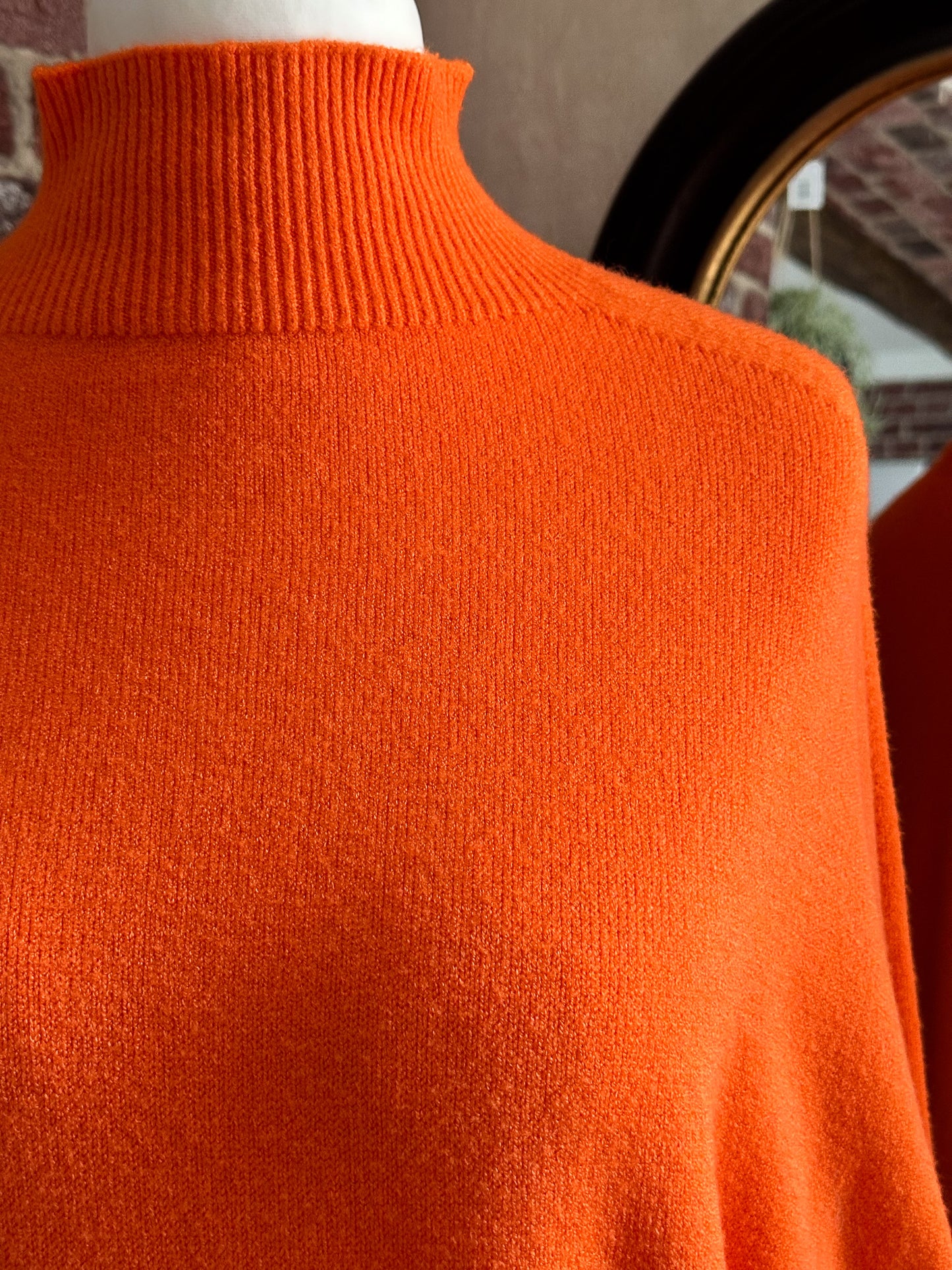 FEINSTRICK LONGPULLOVER BONNY ORANGE