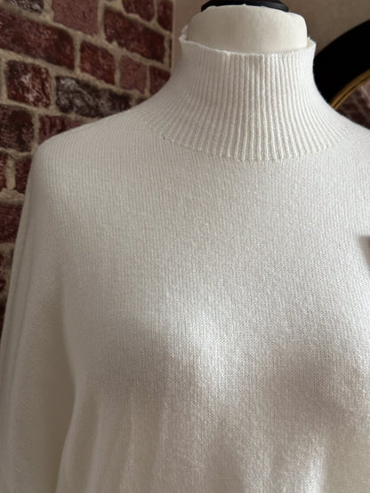 FEINSTRICK LONGPULLOVER BONNY CREME