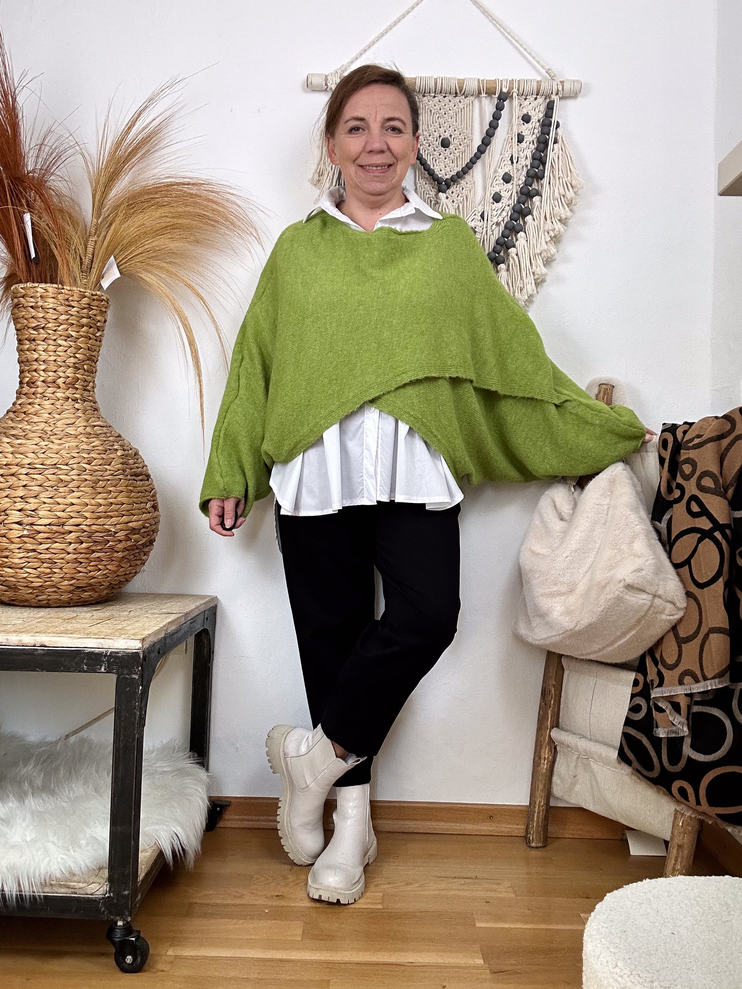 PONCHO PULLOVER EMMA 5 FARBEN