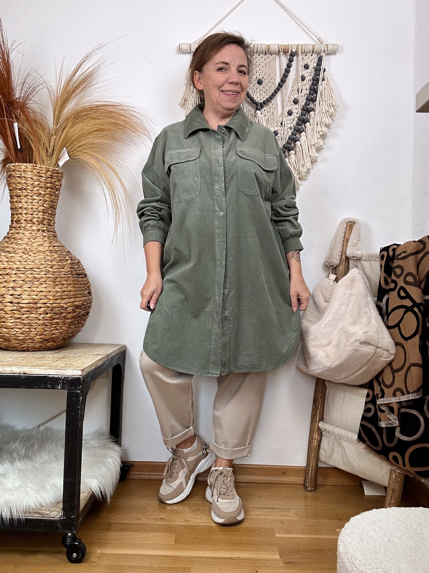 XUNA LONGBLUSE FEINCORD
