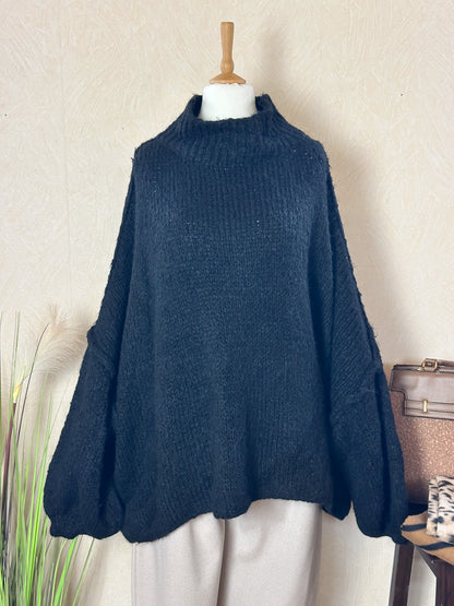 OVERSIZE KUSCHEL PULLOVER ALINA