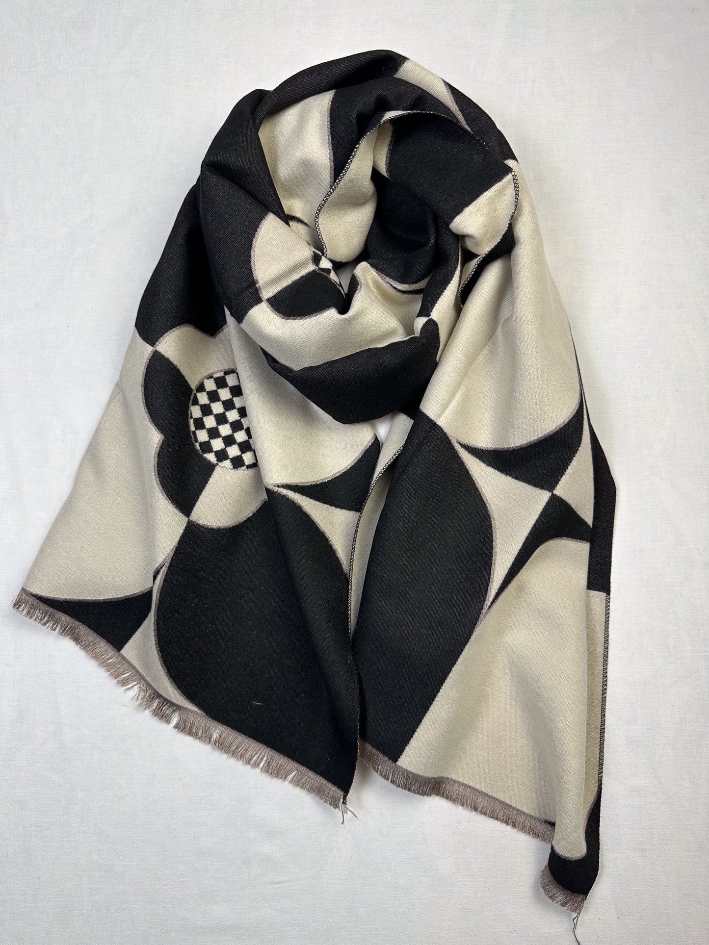 SCHAL BLUMENMUSTER 3 Farben