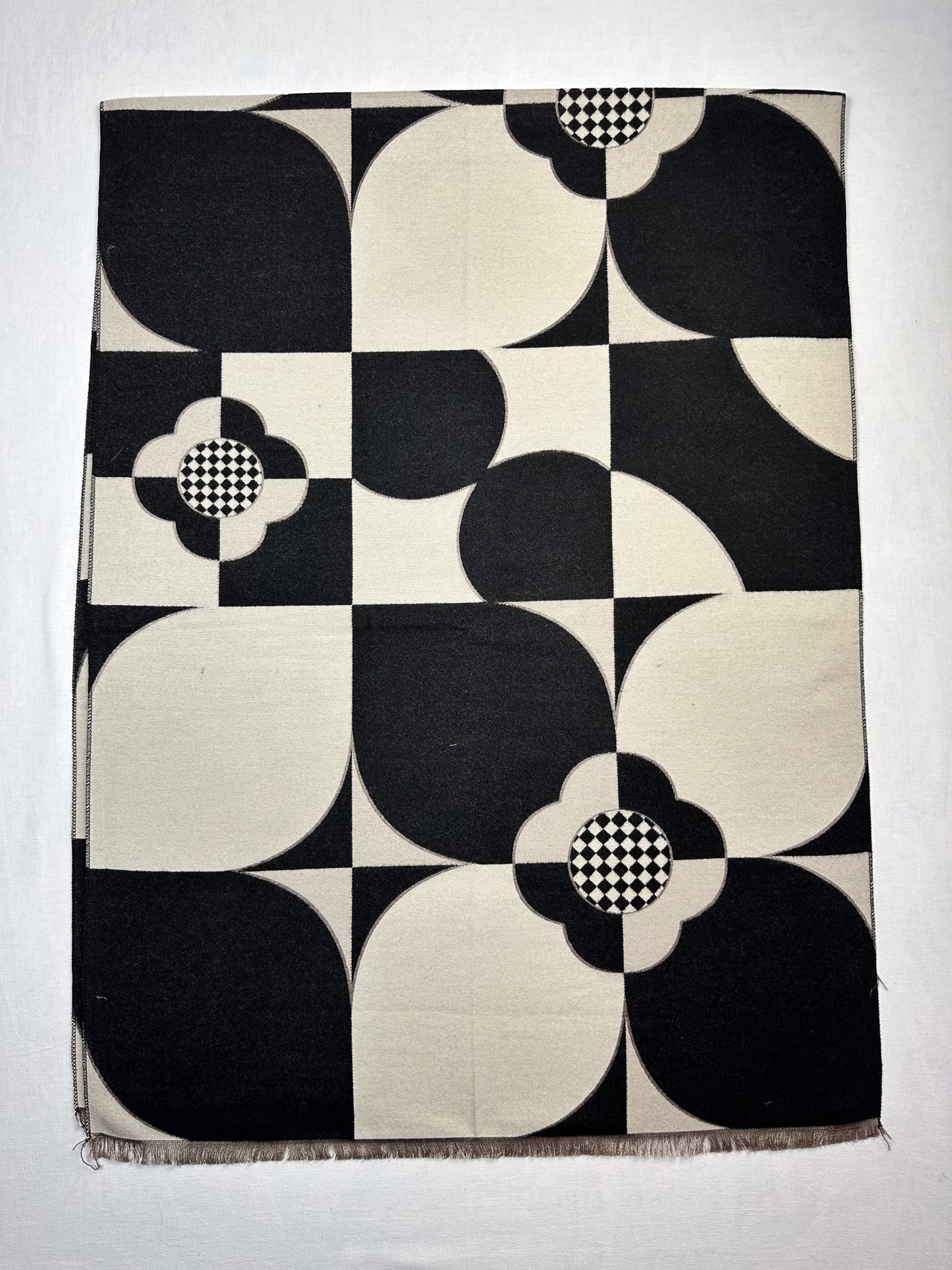 SCHAL BLUMENMUSTER 3 Farben