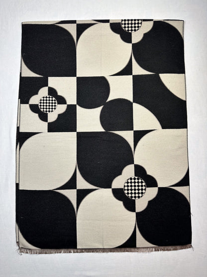 SCHAL BLUMENMUSTER 3 Farben