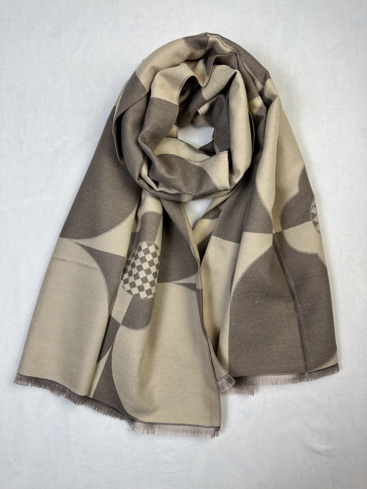 SCHAL BLUMENMUSTER 3 Farben