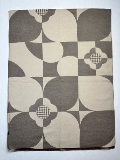 SCHAL BLUMENMUSTER 3 Farben