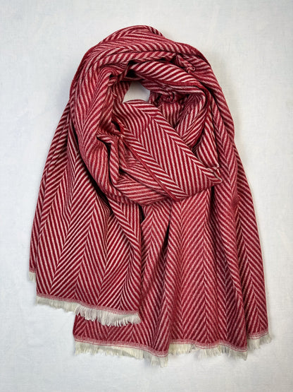 SCHAL FISCHGRÄTE mehrere Farben