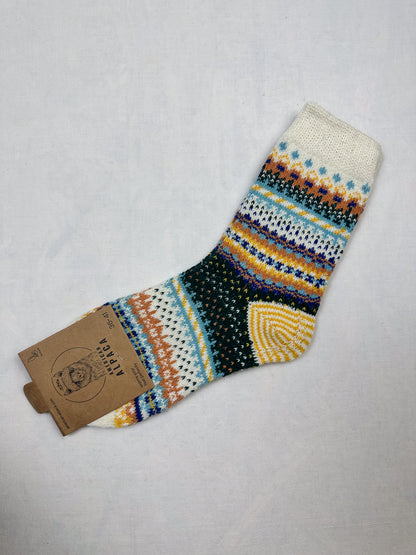 ALPAKA SOCKEN BUNT DAMEN