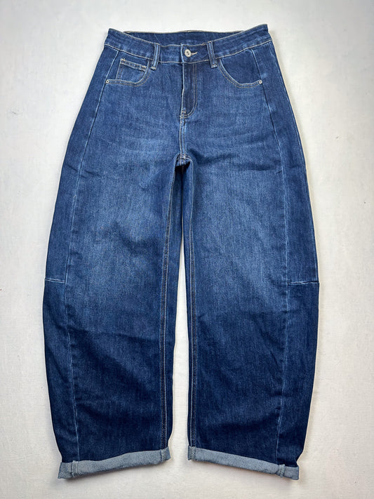 JEANSHOSE EXTRA BAGGY BLAU versch. Größen