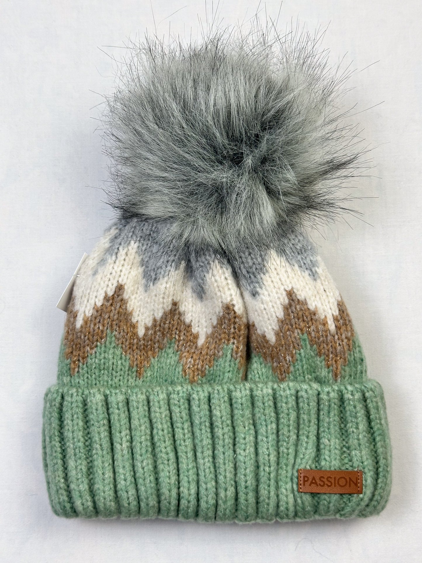 MÜTZE MIT BOMMEL NORWEGER