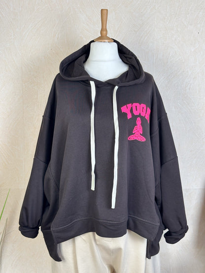 HOODIE YOGA versch. Farben