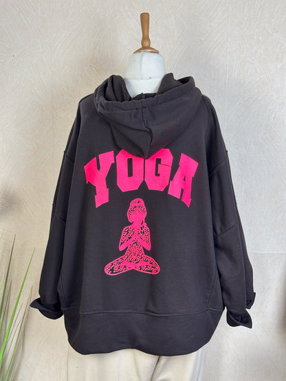 HOODIE YOGA versch. Farben