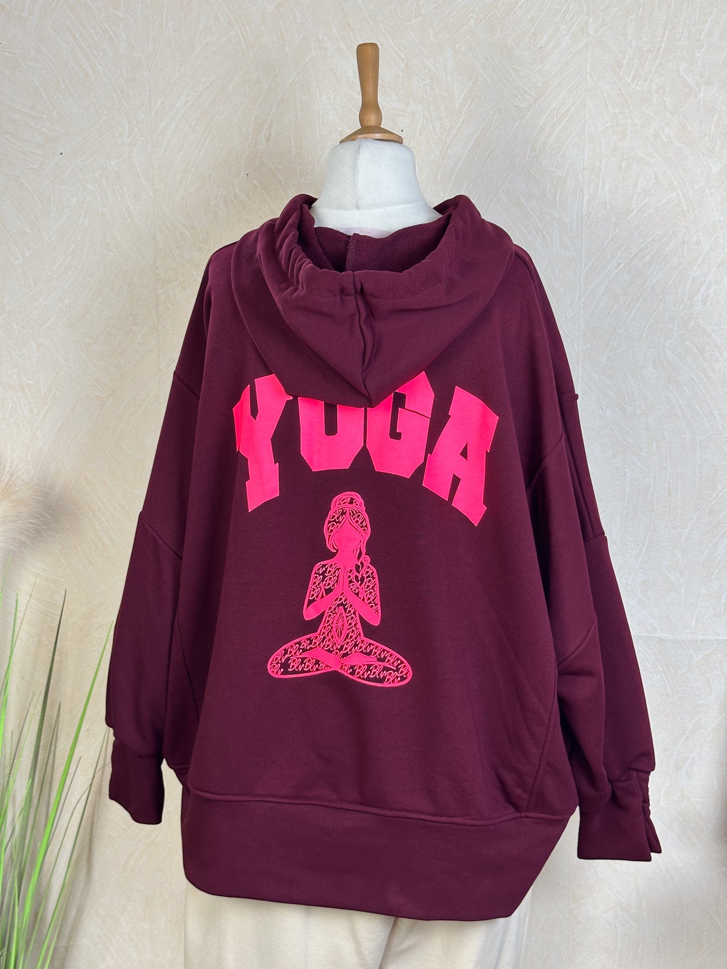HOODIE YOGA versch. Farben