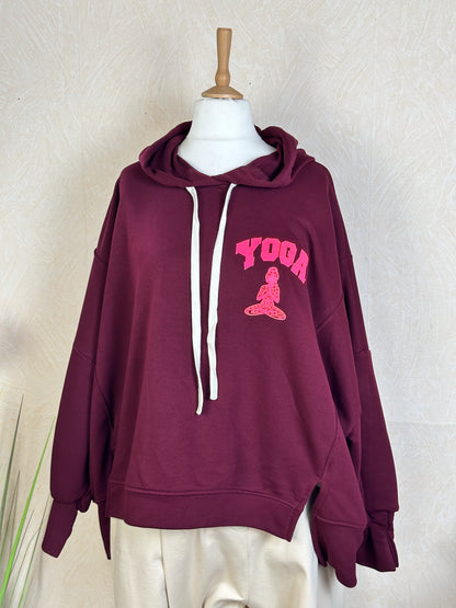 HOODIE YOGA versch. Farben