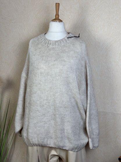 OVERSIZE PULLOVER BASIC versch. Farben