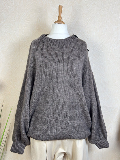 OVERSIZE PULLOVER BASIC versch. Farben