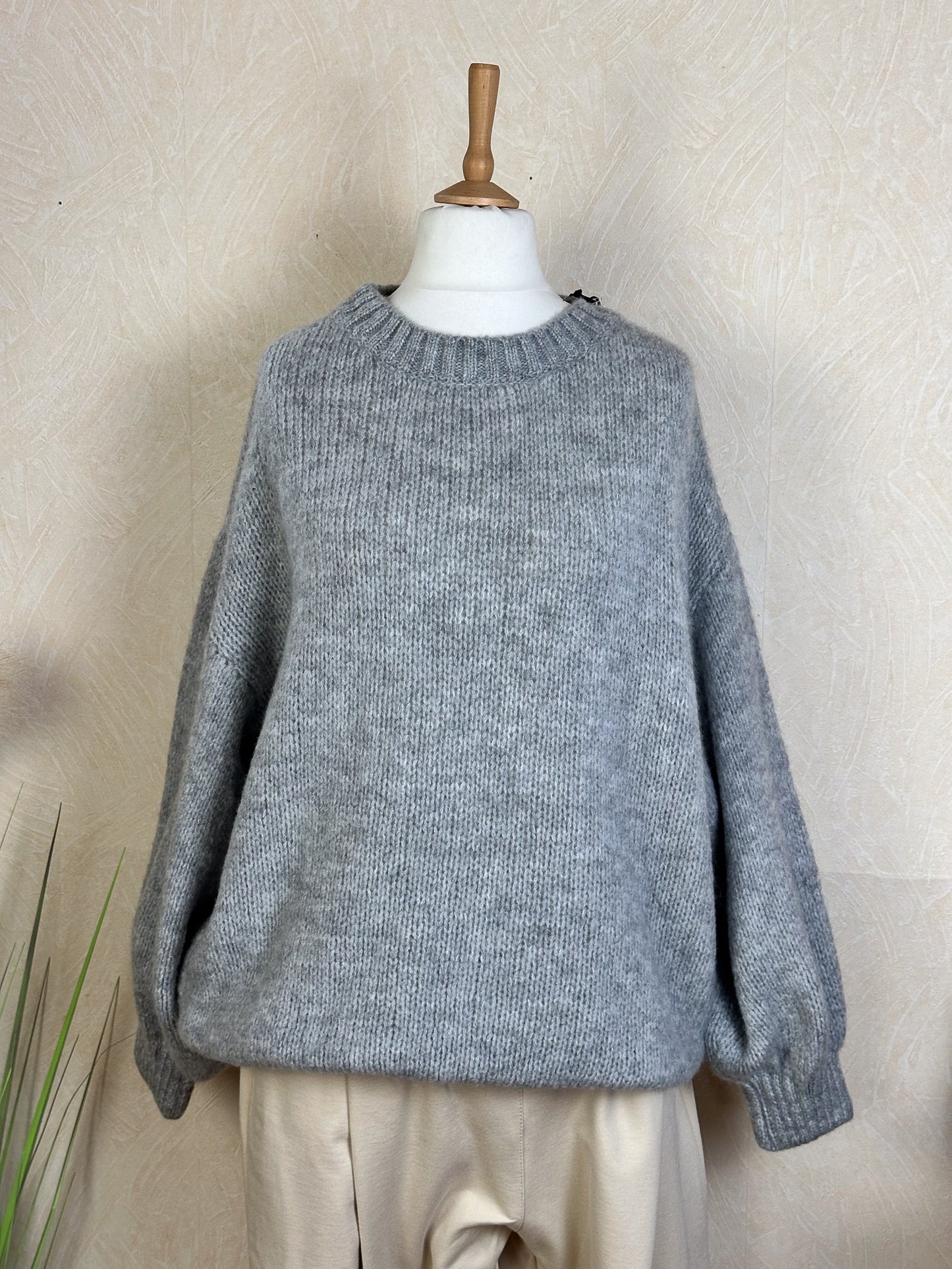 OVERSIZE PULLOVER BASIC versch. Farben