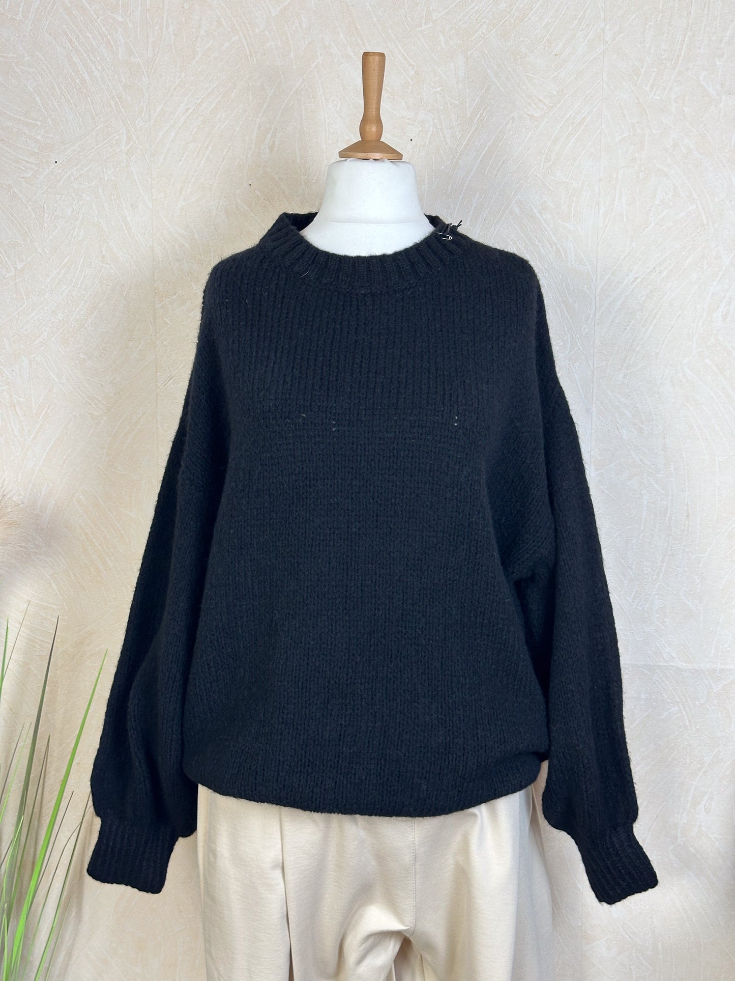 OVERSIZE PULLOVER BASIC versch. Farben