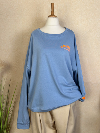 SWEATSHIRT MOOIJ NAMASTE versch. Farben