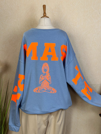 SWEATSHIRT MOOIJ NAMASTE versch. Farben