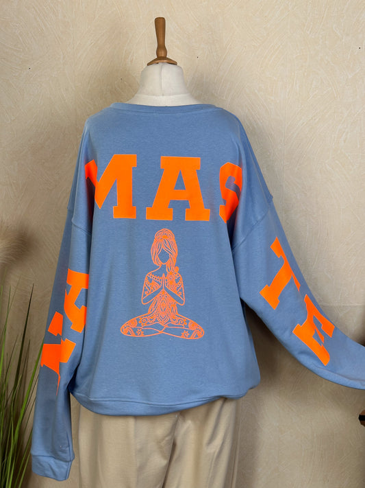 SWEATSHIRT MOOIJ NAMASTE versch. Farben