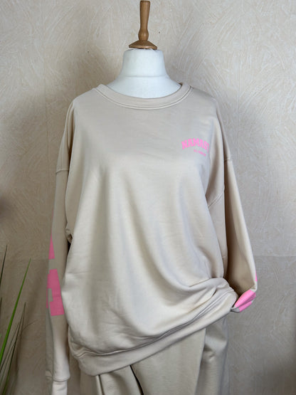 SWEATSHIRT MOOIJ NAMASTE versch. Farben